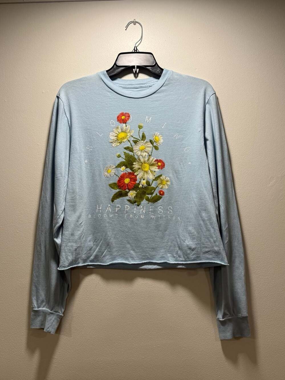 Love Blue Wildflower Long Sleeve